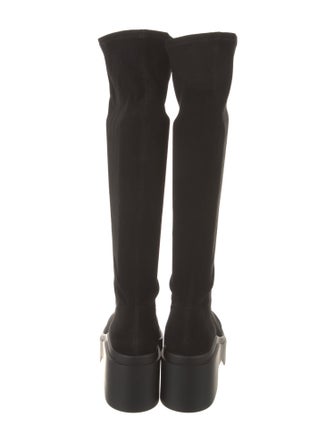 Robert Clergerie Suede Sock Boots