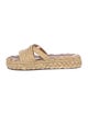 Robert Clergerie Straw Espadrilles