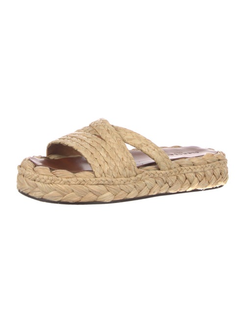 Robert Clergerie Straw Espadrilles