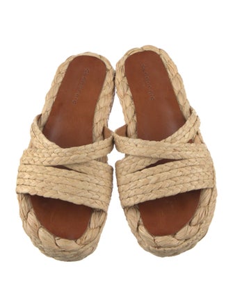 Robert Clergerie Straw Espadrilles