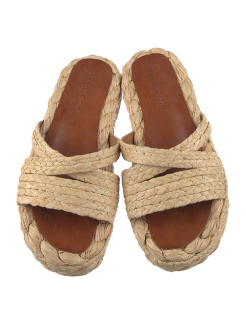Robert Clergerie Straw Espadrilles