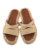 Robert Clergerie Straw Espadrilles