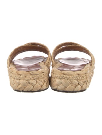 Robert Clergerie Straw Espadrilles
