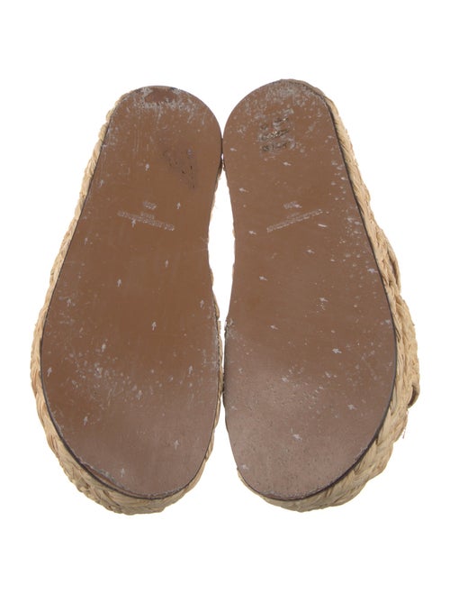 Robert Clergerie Straw Espadrilles
