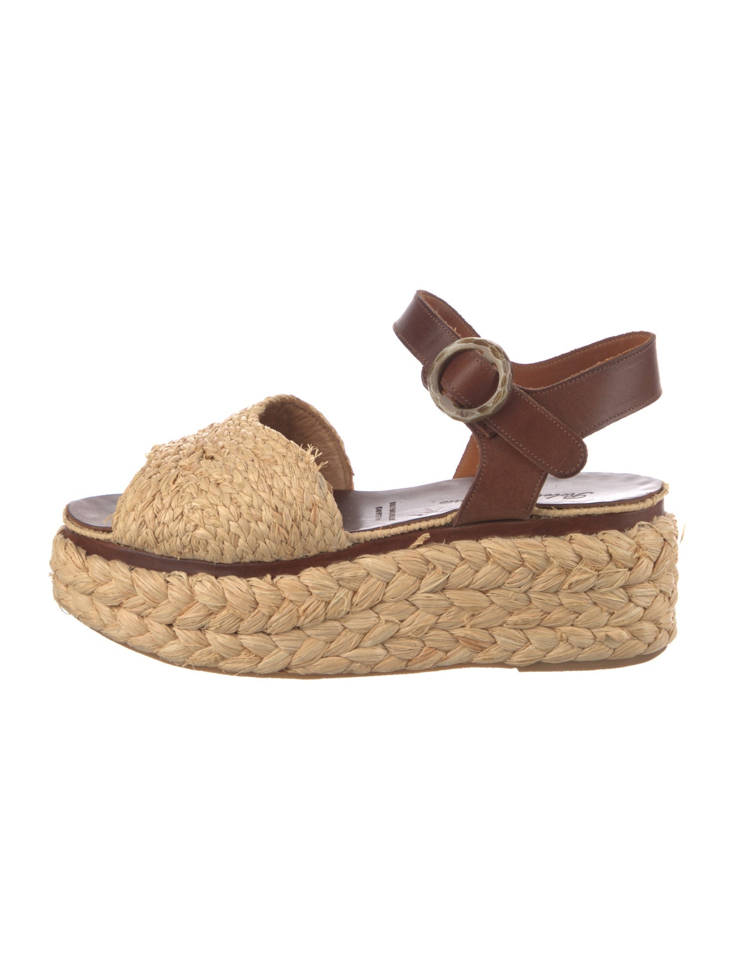 Robert Clergerie Straw Espadrilles