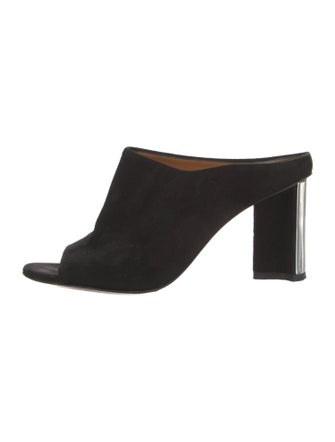Robert Clergerie Suede Mules