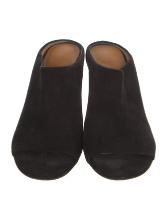 Robert Clergerie Suede Mules