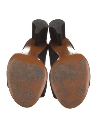 Robert Clergerie Suede Mules