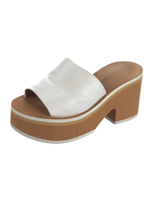 Robert Clergerie Leather Slides