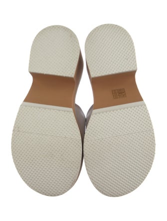 Robert Clergerie Leather Slides