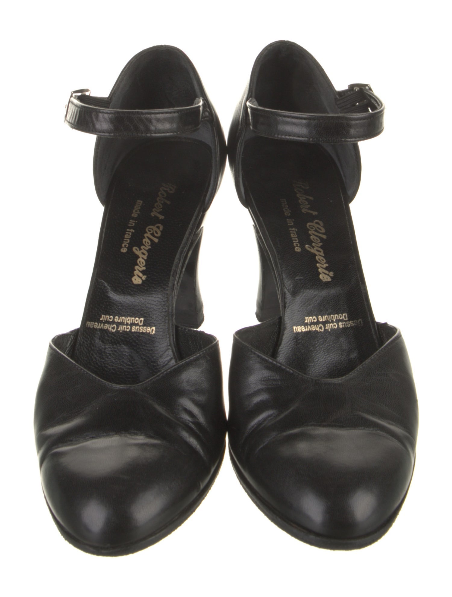 Robert Clergerie Leather D'Orsay Pumps