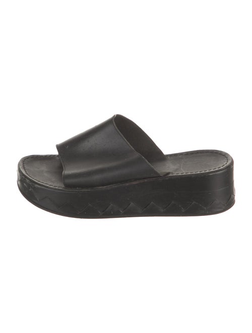Robert Clergerie Leather Slides