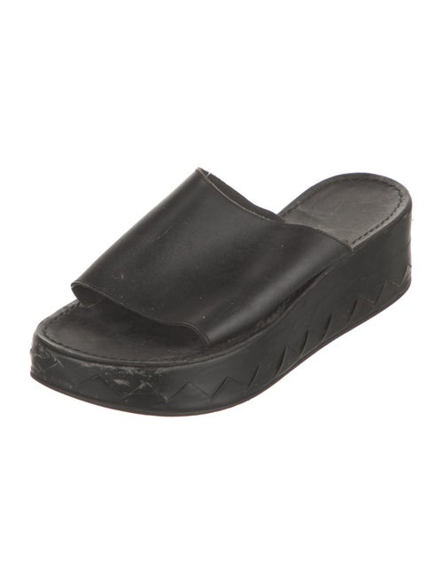 Robert Clergerie Leather Slides