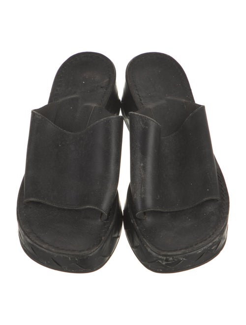 Robert Clergerie Leather Slides