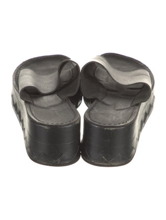 Robert Clergerie Leather Slides