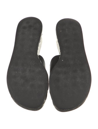 Robert Clergerie Leather Slides