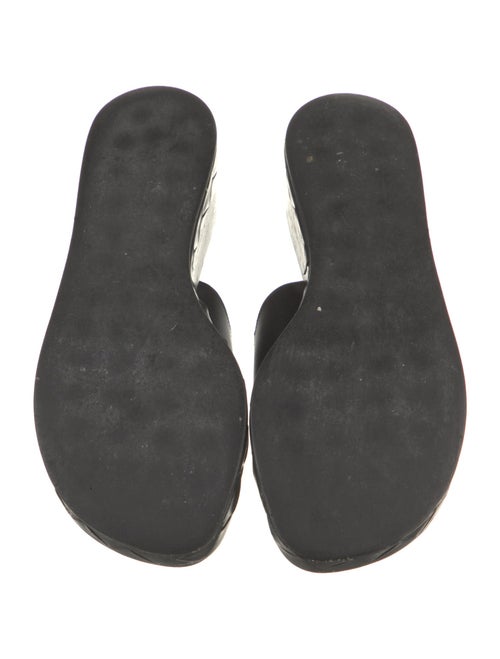 Robert Clergerie Leather Slides