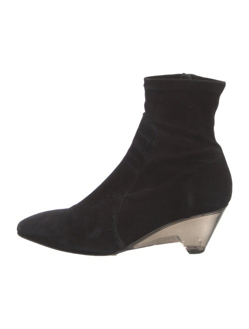 Robert Clergerie Suede Sock Boots