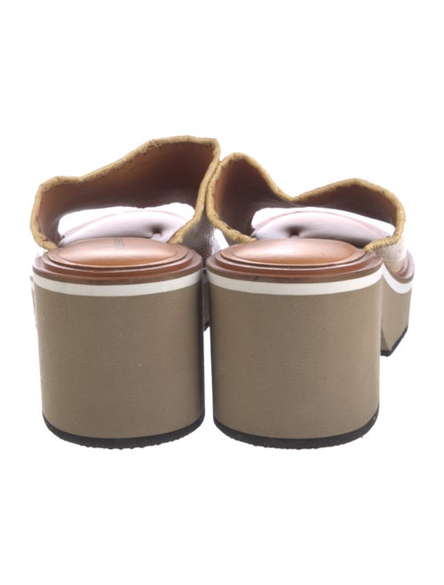 Robert Clergerie Leather Slides