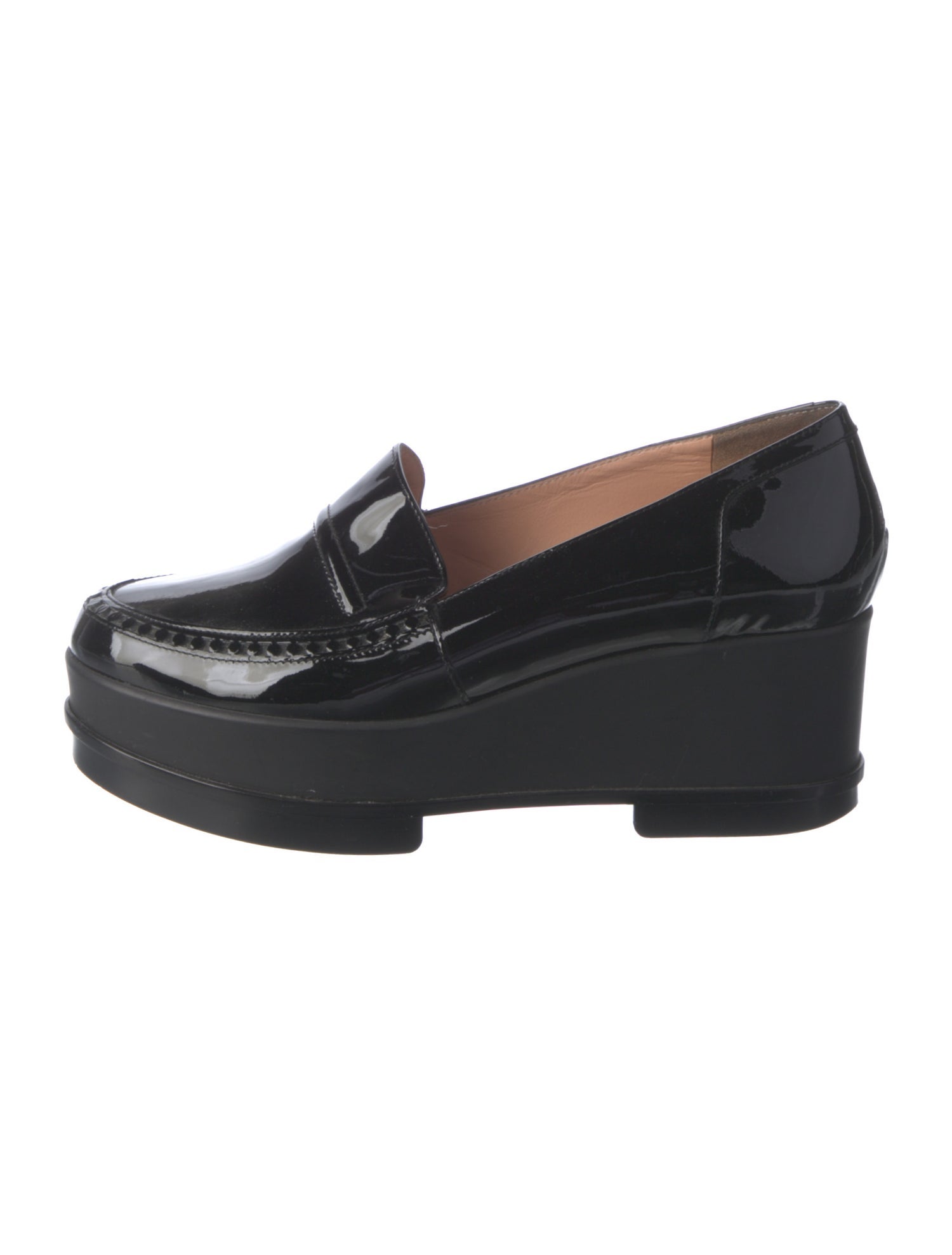 Robert Clergerie Patent Leather Loafers
