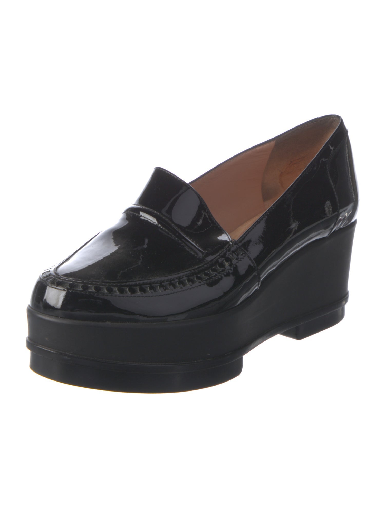 Robert Clergerie Patent Leather Loafers
