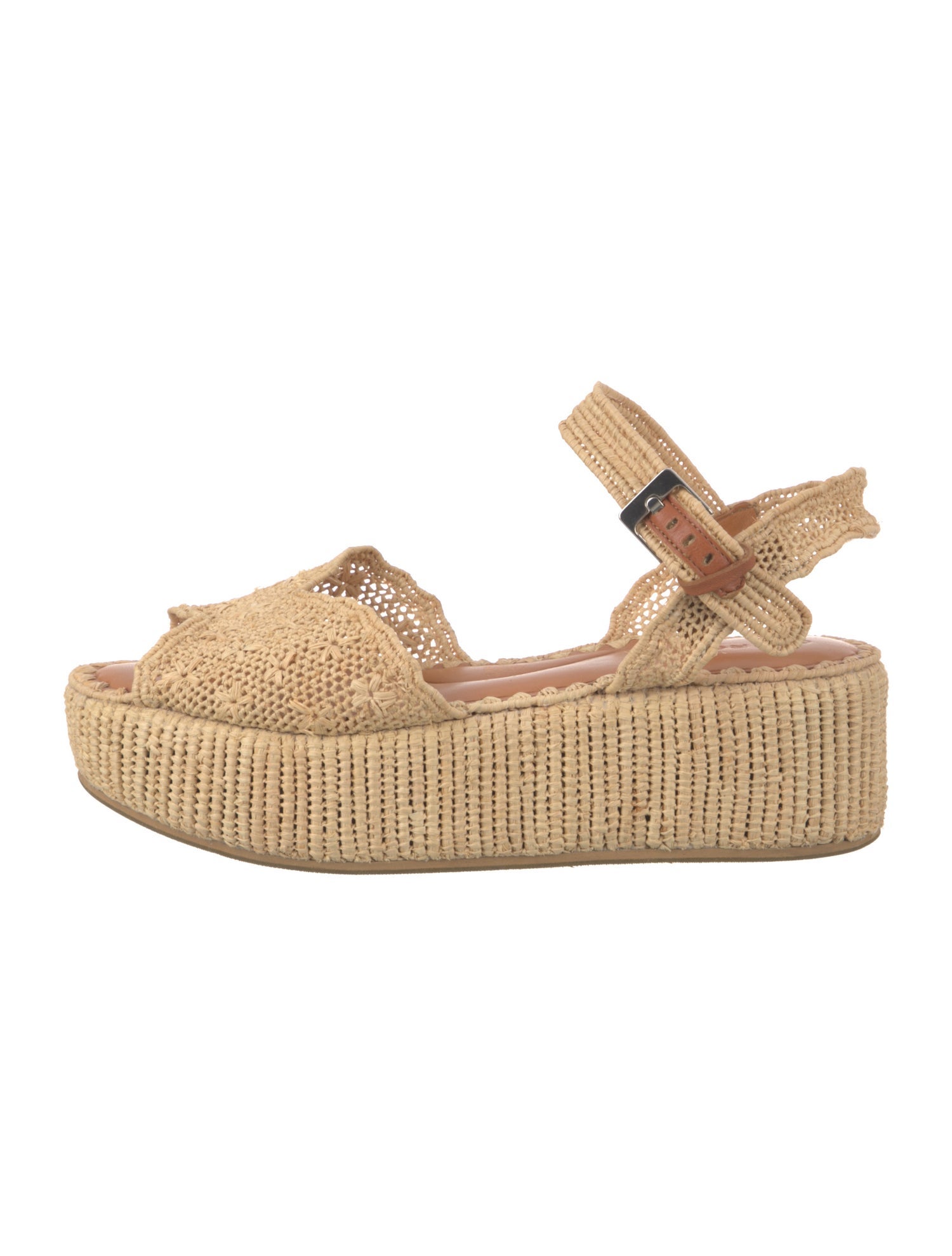 Robert Clergerie Straw Espadrilles