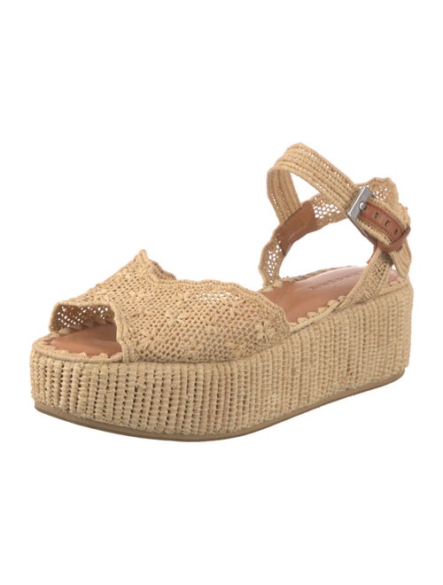 Robert Clergerie Straw Espadrilles