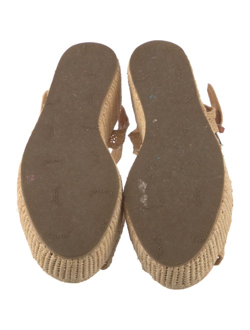Robert Clergerie Straw Espadrilles