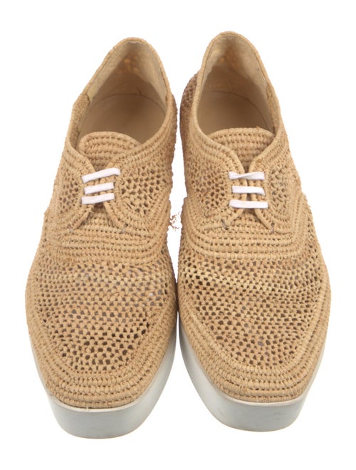 Robert Clergerie Raffia Oxfords