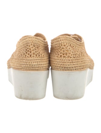 Robert Clergerie Raffia Oxfords