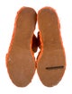 Robert Clergerie Straw Slides