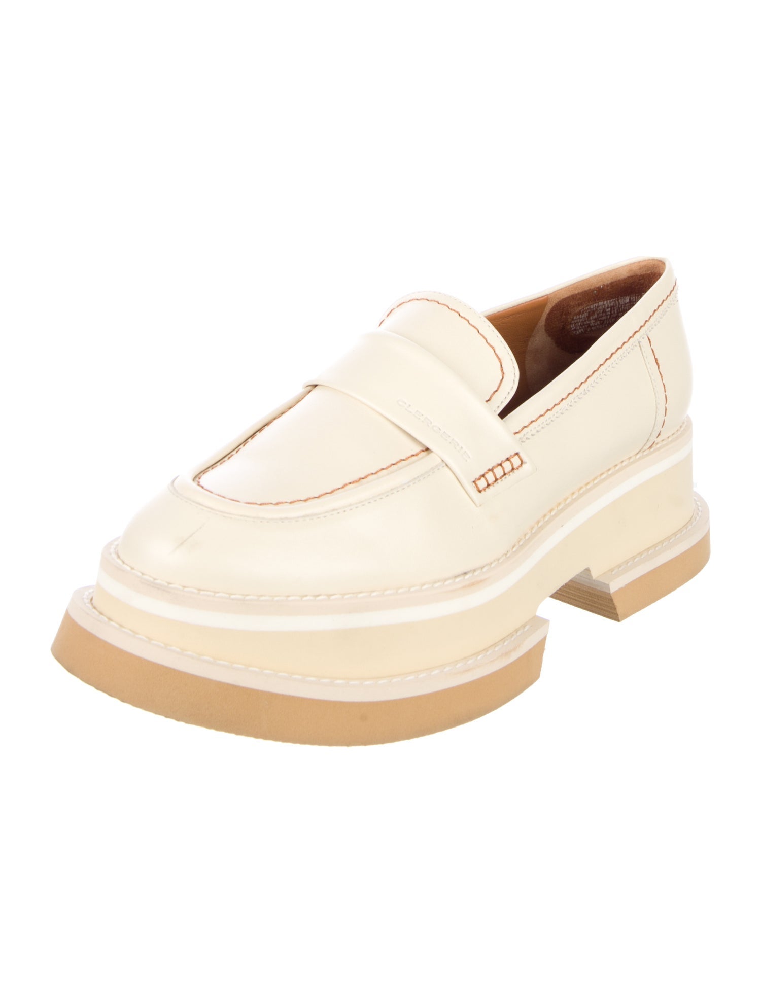 Robert Clergerie Leather Loafers