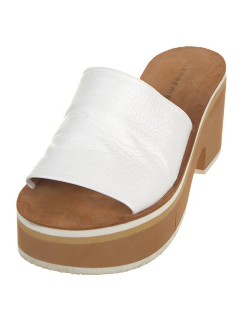 Robert Clergerie Leather Slides