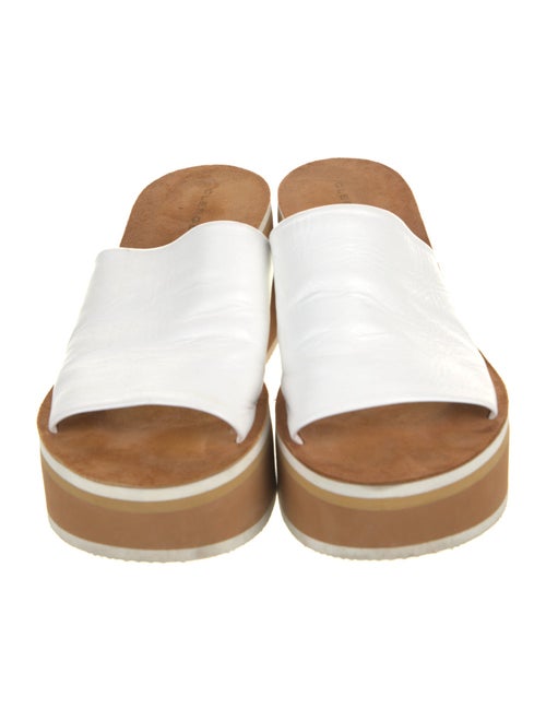 Robert Clergerie Leather Slides