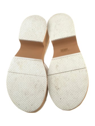 Robert Clergerie Leather Slides