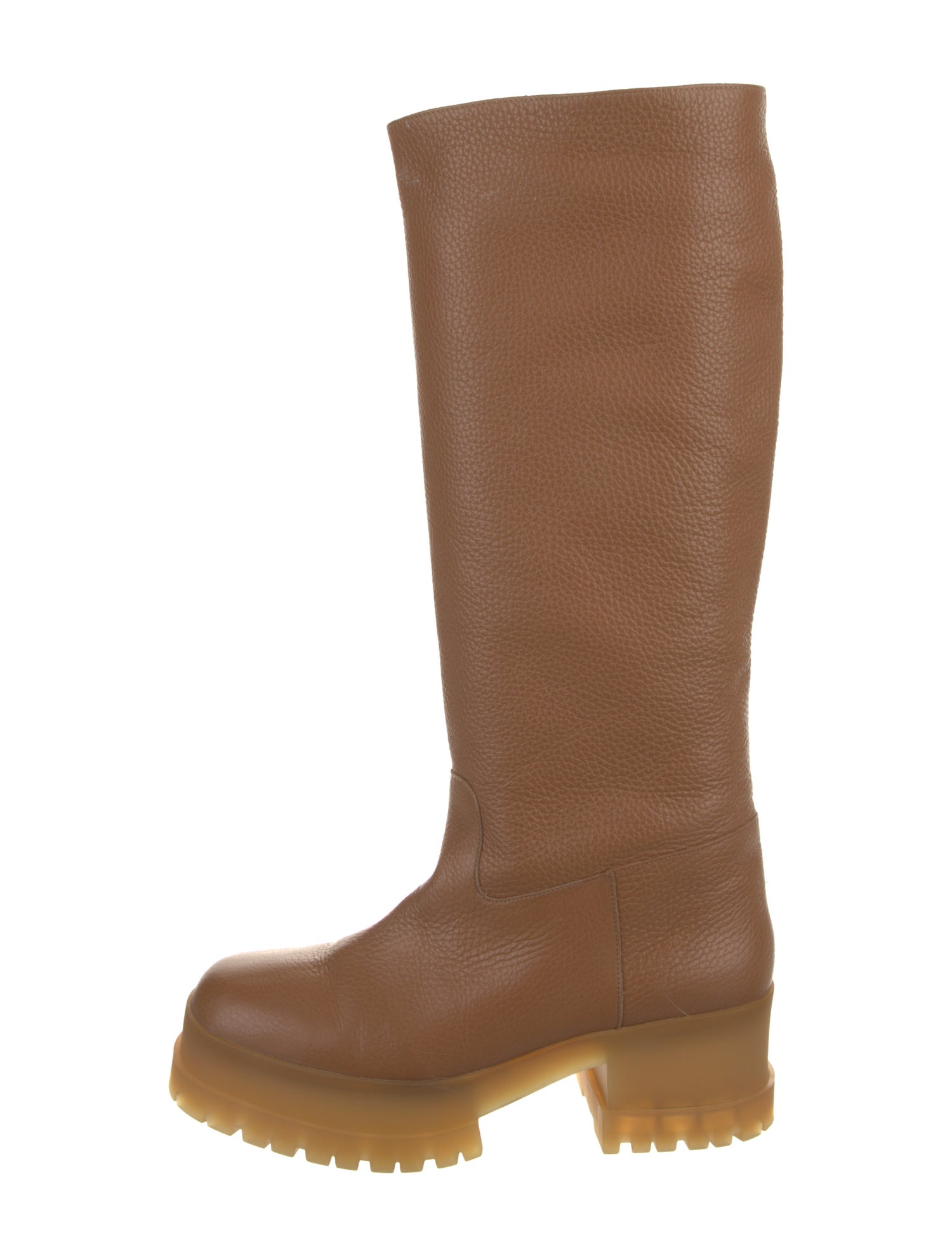 Robert Clergerie Leather Riding Boots