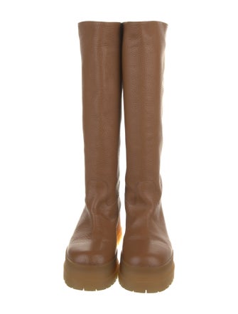 Robert Clergerie Leather Riding Boots