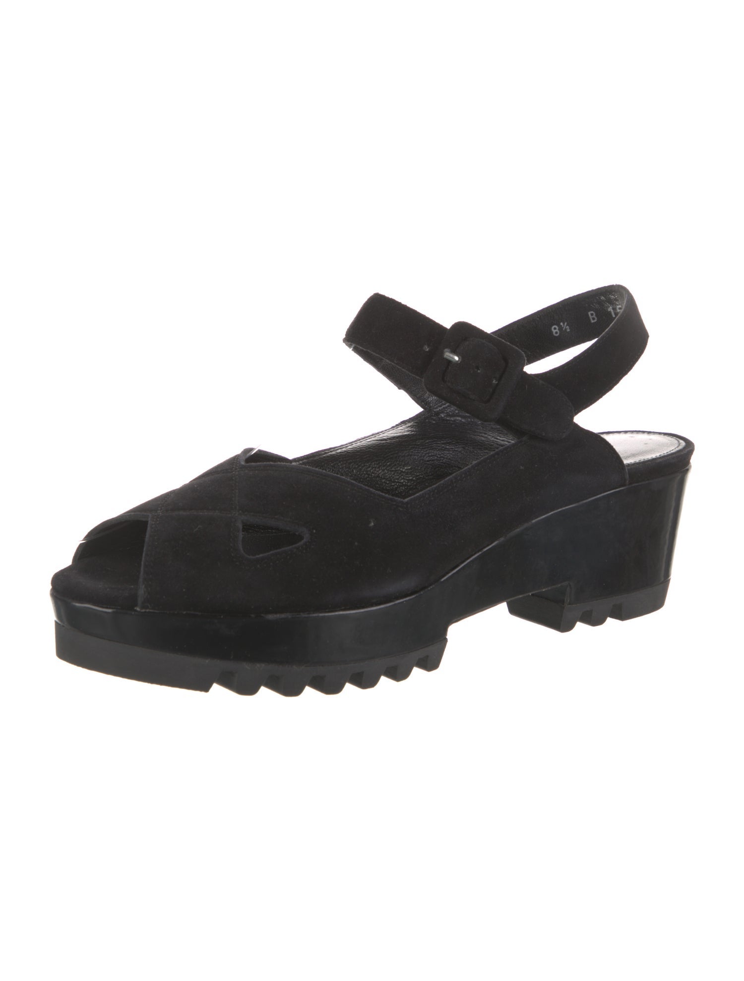 Robert Clergerie Suede Slingback Sandals