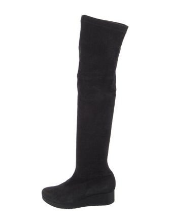 Robert Clergerie Suede Sock Boots