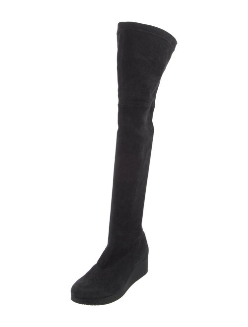 Robert Clergerie Suede Sock Boots