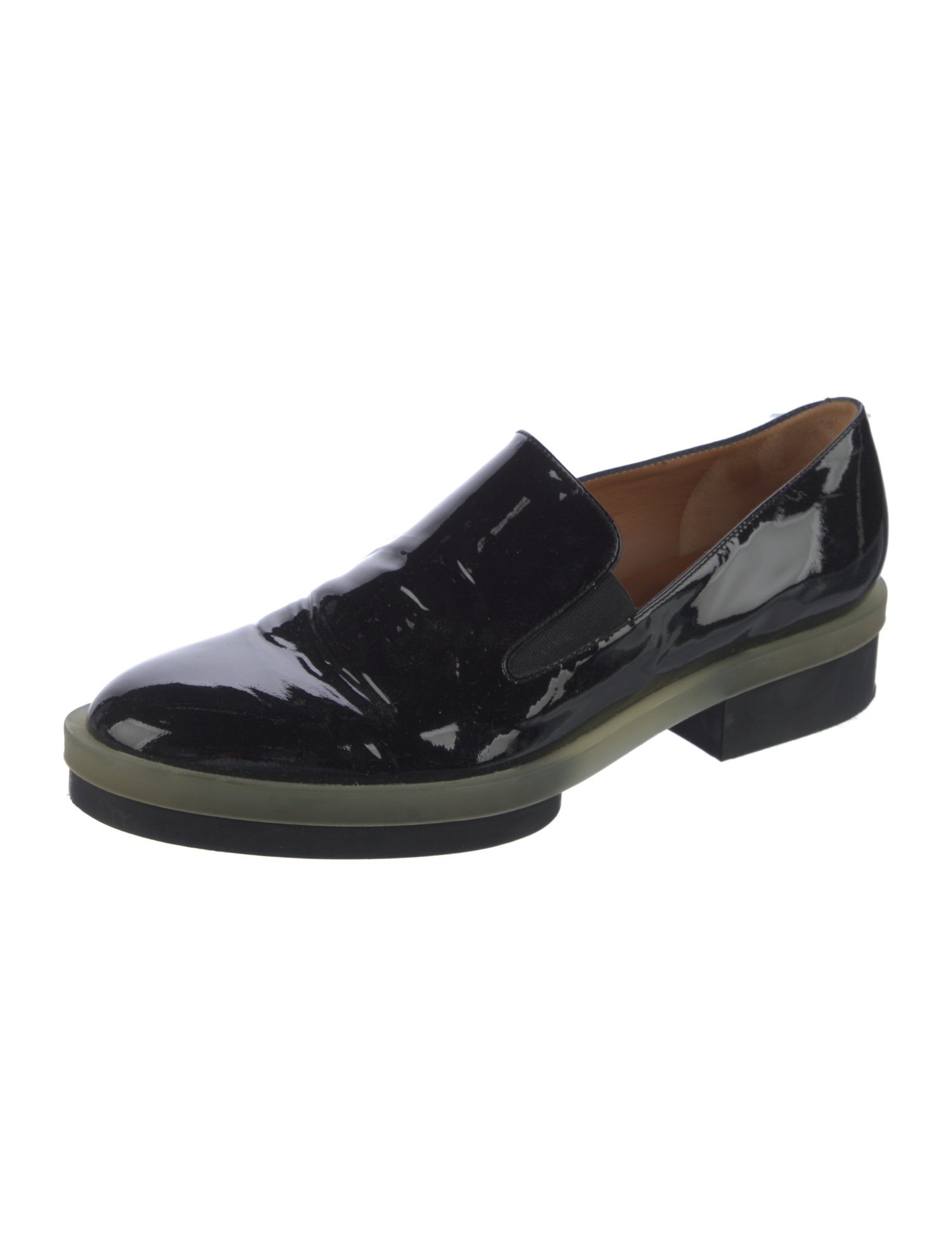 Robert Clergerie Patent Leather Loafers