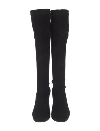 Robert Clergerie Suede Sock Boots