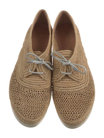 Robert Clergerie Straw Oxfords