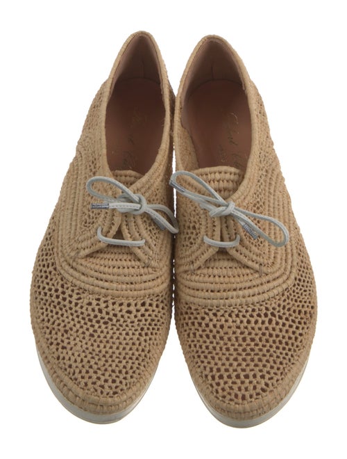 Robert Clergerie Straw Oxfords