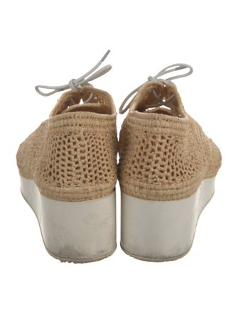 Robert Clergerie Straw Oxfords