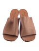 Robert Clergerie Leather Slides