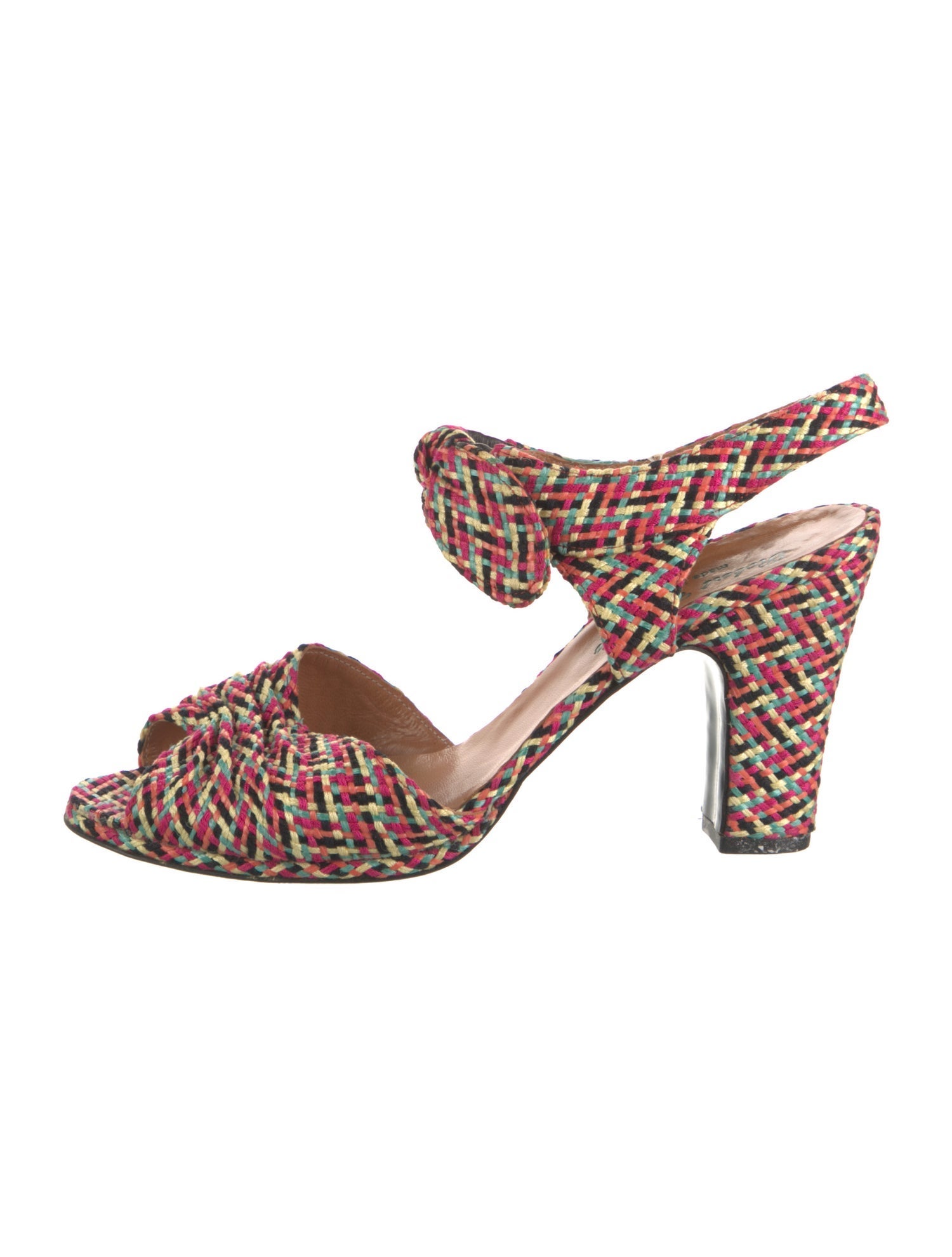 Robert Clergerie Printed Slingback Pumps