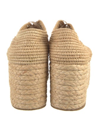 Robert Clergerie Straw Oxfords