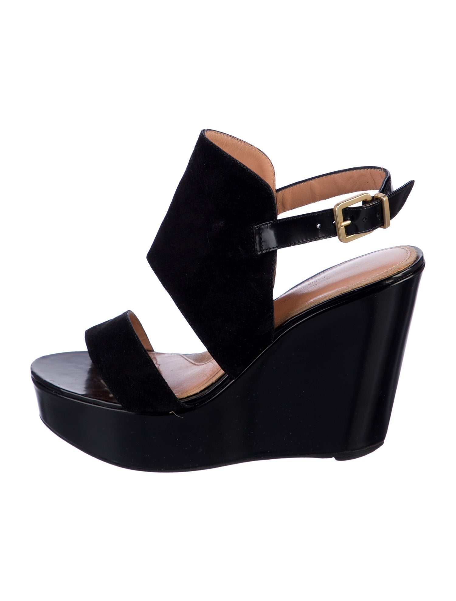 Robert Clergerie Suede Slingback Sandals