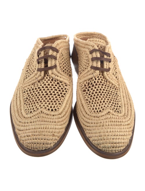 Robert Clergerie Raffia Mules